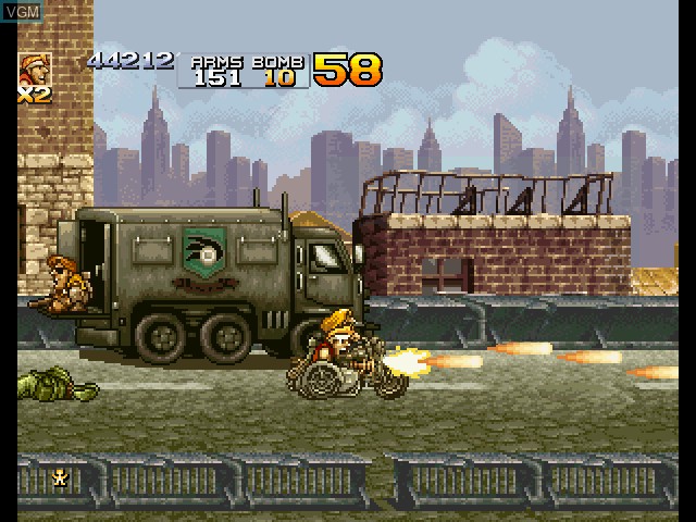 Image in-game du jeu Metal Slug 4 sur Microsoft Xbox