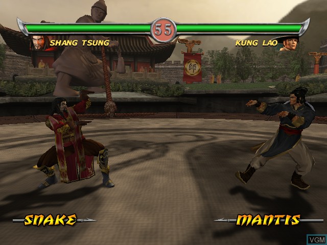 Image in-game du jeu Mortal Kombat - Deadly Alliance sur Microsoft Xbox
