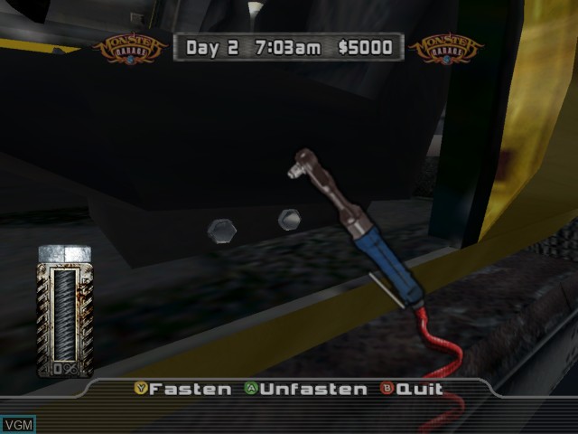 Image in-game du jeu Monster Garage sur Microsoft Xbox