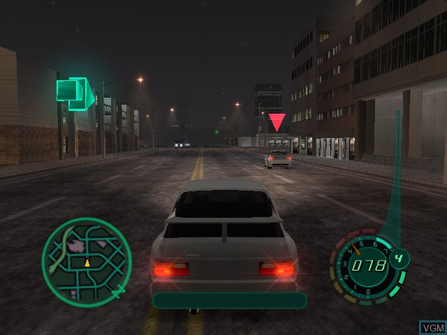 Image in-game du jeu Midnight Club II sur Microsoft Xbox
