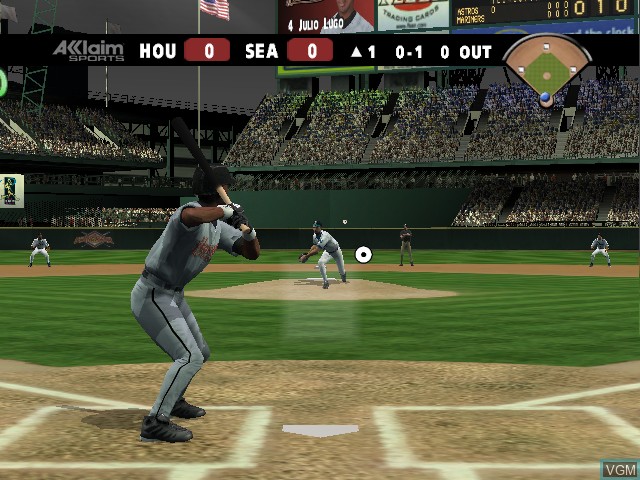 Image in-game du jeu All-Star Baseball 2004 sur Microsoft Xbox