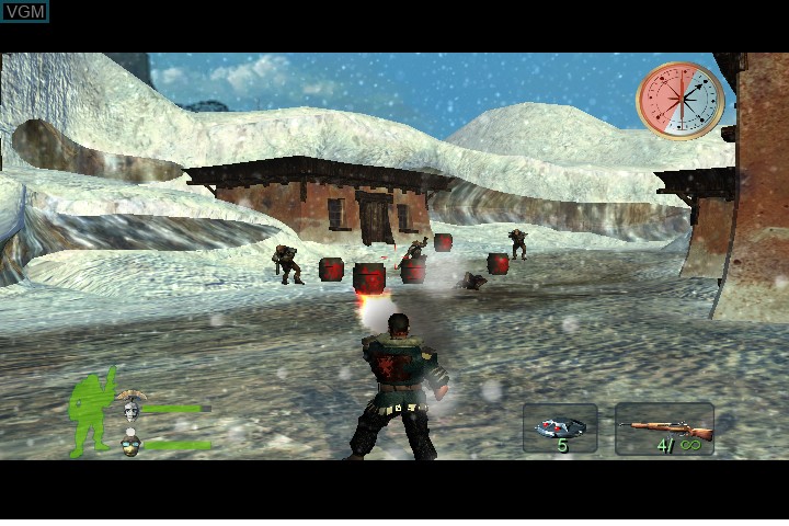 Image in-game du jeu Armed and Dangerous sur Microsoft Xbox