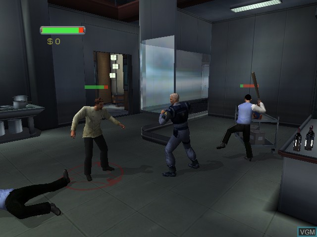 Image in-game du jeu Minority Report - Everybody Runs sur Microsoft Xbox
