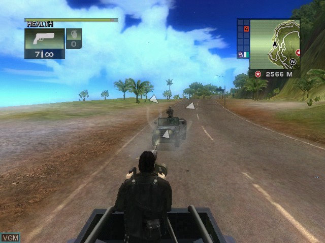 Image in-game du jeu Just Cause sur Microsoft Xbox