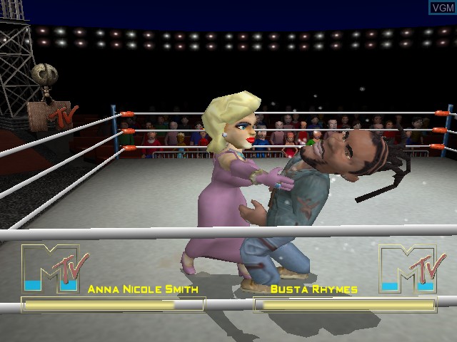 Image in-game du jeu MTV's Celebrity Deathmatch sur Microsoft Xbox