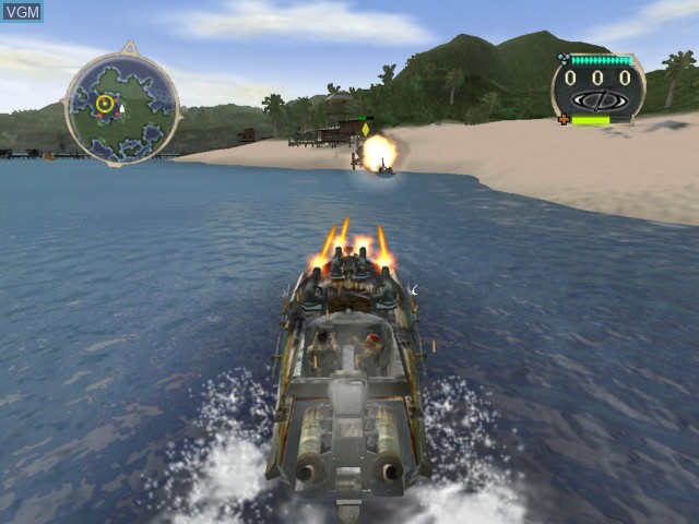Image in-game du jeu Blood Wake sur Microsoft Xbox