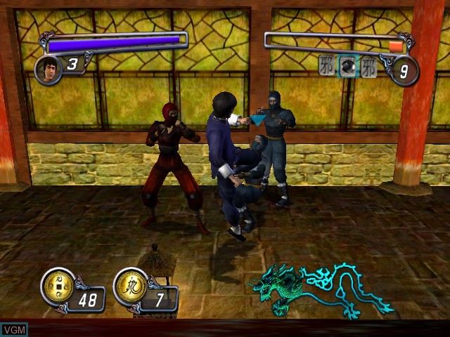 Image in-game du jeu Bruce Lee - Quest of the Dragon sur Microsoft Xbox