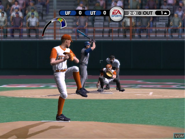 Image in-game du jeu MVP 06 NCAA Baseball sur Microsoft Xbox