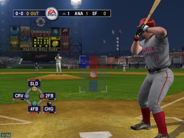 Image in-game du jeu MVP Baseball 2003 sur Microsoft Xbox