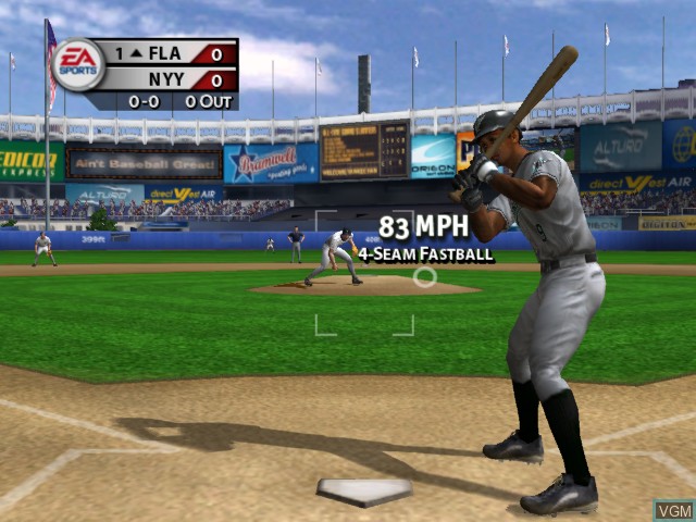Image in-game du jeu MVP Baseball 2004 sur Microsoft Xbox