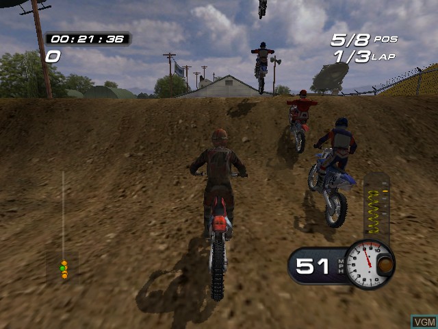 Image in-game du jeu MX Superfly sur Microsoft Xbox