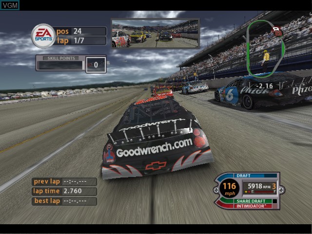 Image in-game du jeu NASCAR 2005 - Chase for the Cup sur Microsoft Xbox