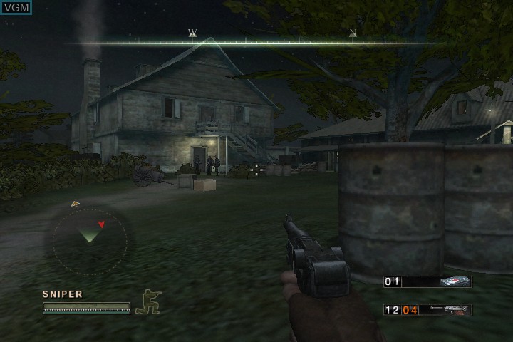 Image in-game du jeu Commandos Strike Force sur Microsoft Xbox