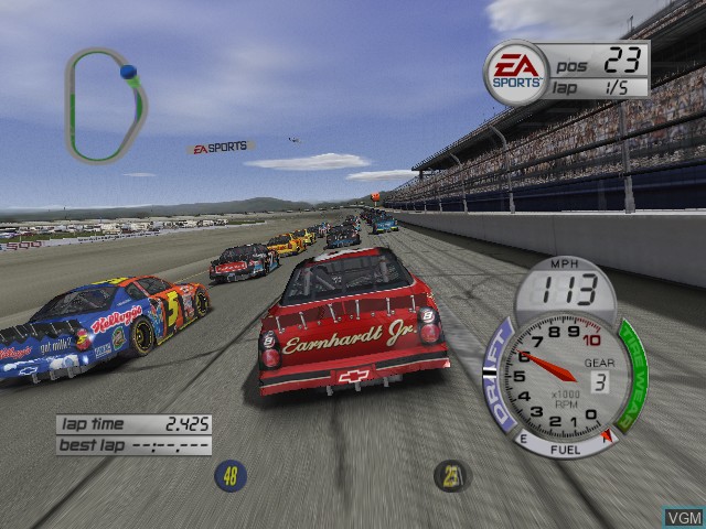 Image in-game du jeu NASCAR Thunder 2003 sur Microsoft Xbox