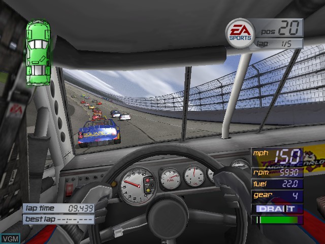 Image in-game du jeu NASCAR Thunder 2002 sur Microsoft Xbox