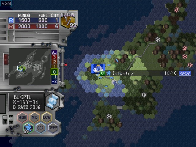 Image in-game du jeu Daisenryaku VII sur Microsoft Xbox