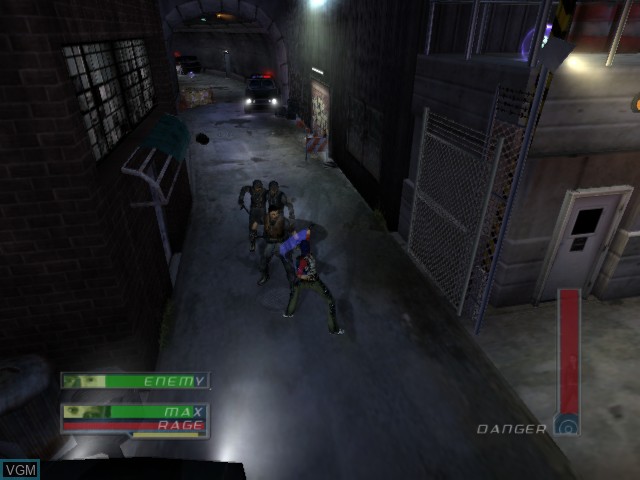 Image in-game du jeu James Cameron's Dark Angel sur Microsoft Xbox