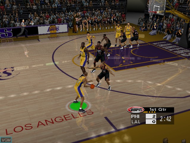 Image in-game du jeu ESPN NBA 2Night 2002 sur Microsoft Xbox