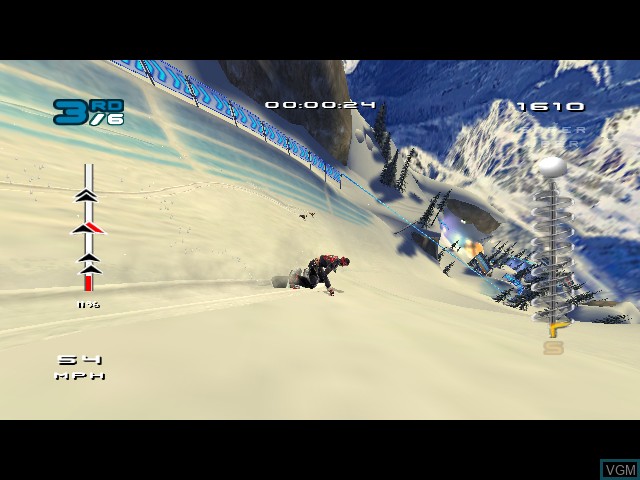 Image in-game du jeu SSX 3 sur Microsoft Xbox