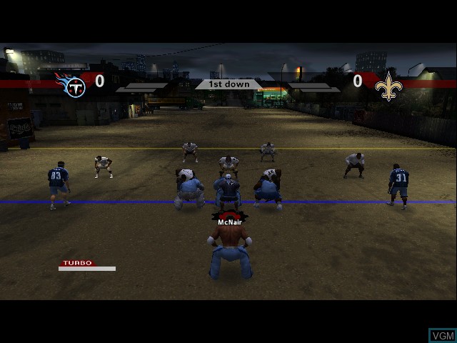 Image in-game du jeu NFL Street 2 sur Microsoft Xbox