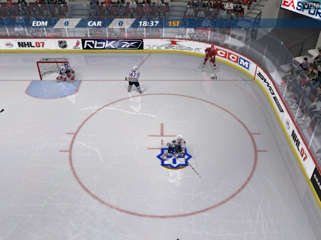 Image in-game du jeu NHL 07 sur Microsoft Xbox