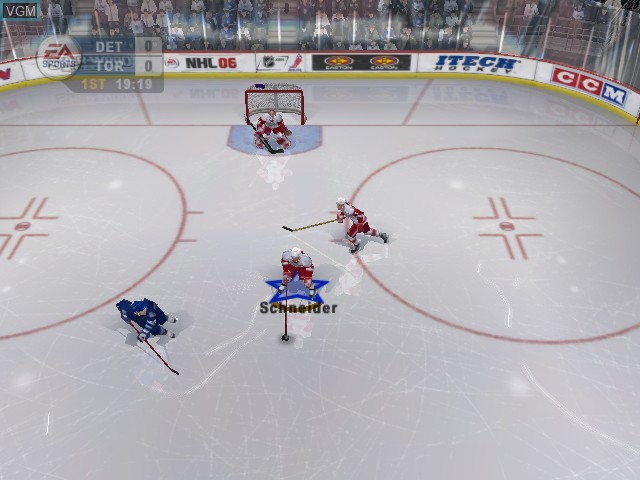 Image in-game du jeu NHL 06 sur Microsoft Xbox