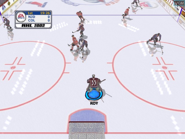 Image in-game du jeu NHL 2002 sur Microsoft Xbox