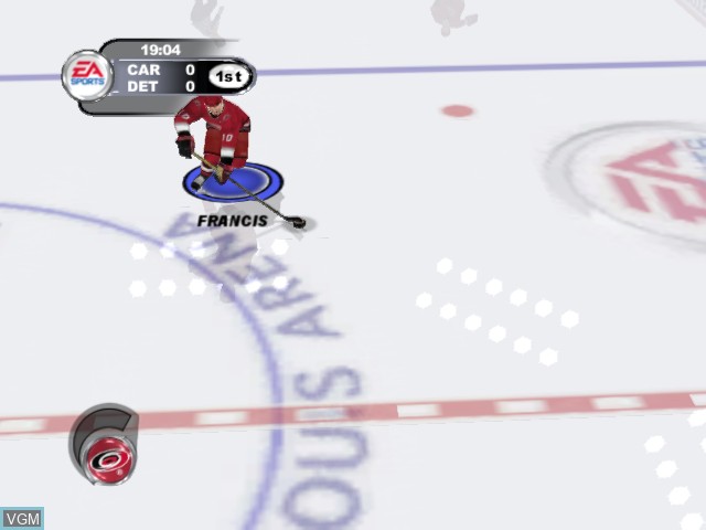 Image in-game du jeu NHL 2003 sur Microsoft Xbox