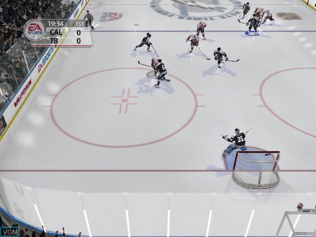 Image in-game du jeu NHL 2005 sur Microsoft Xbox