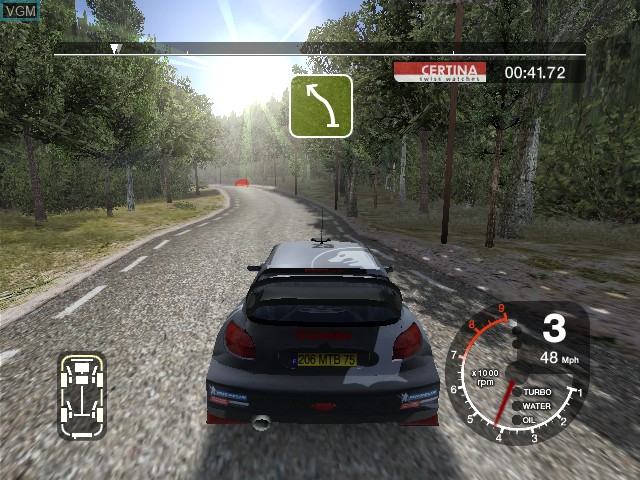 Image in-game du jeu Colin McRae Rally 2005 sur Microsoft Xbox