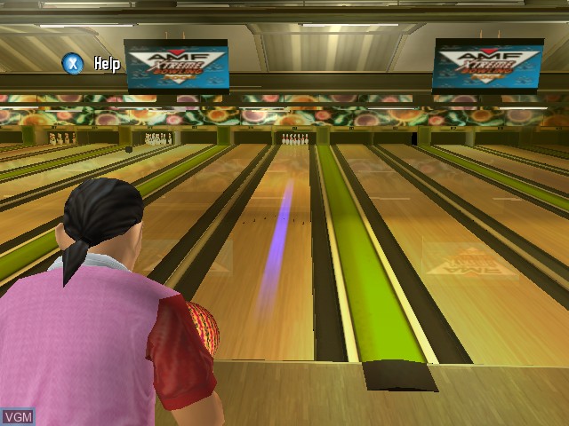 Image in-game du jeu AMF Xtreme Bowling sur Microsoft Xbox