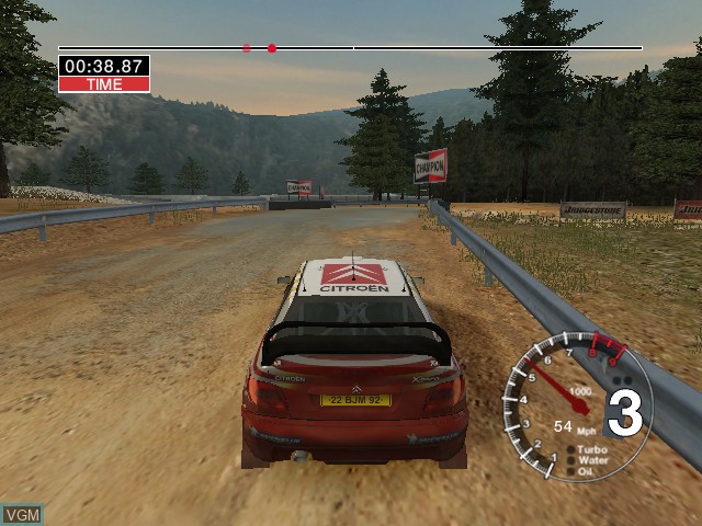 Image in-game du jeu Colin McRae Rally 04 sur Microsoft Xbox