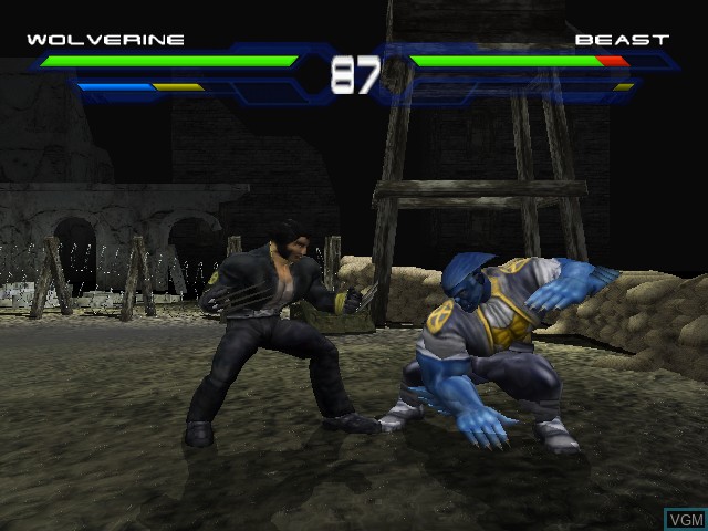 Image in-game du jeu X-Men - Next Dimension sur Microsoft Xbox