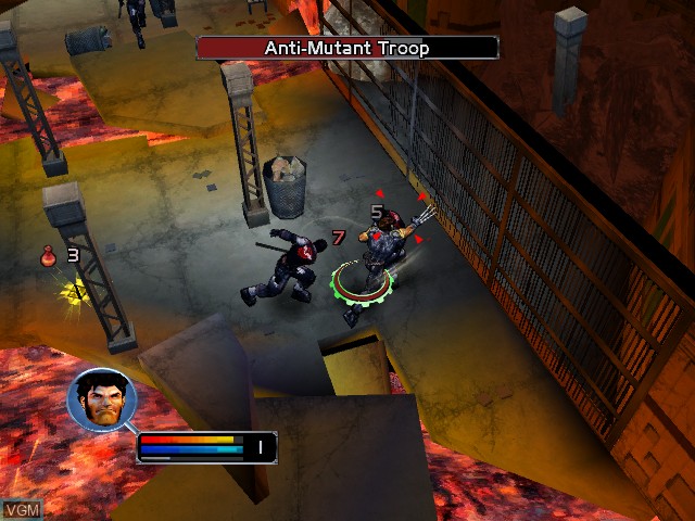 Image in-game du jeu X-Men Legends sur Microsoft Xbox