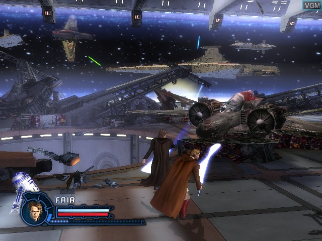Image in-game du jeu Star Wars Episode III - Revenge of the Sith sur Microsoft Xbox