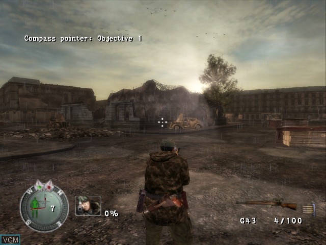 Image in-game du jeu Sniper Elite sur Microsoft Xbox