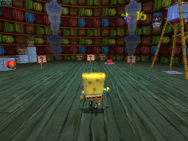 Image in-game du jeu SpongeBob SquarePants - Battle for Bikini Bottom sur Microsoft Xbox
