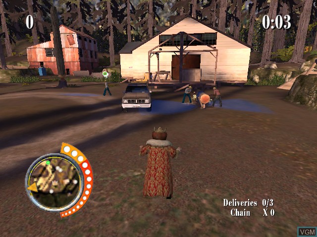 Image in-game du jeu Sneak King sur Microsoft Xbox