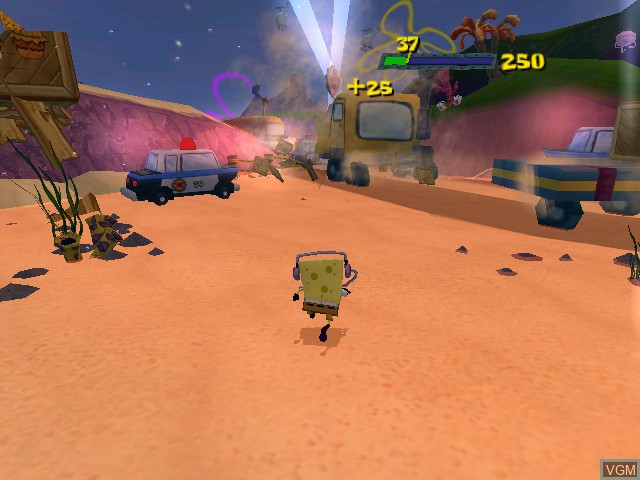Image in-game du jeu SpongeBob SquarePants Movie, The sur Microsoft Xbox