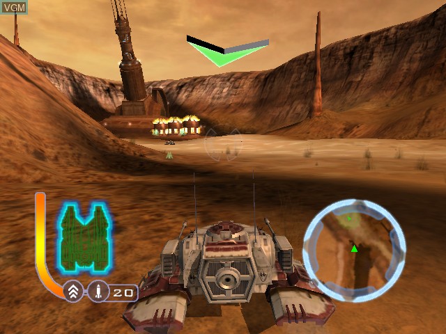 Image in-game du jeu Star Wars - The Clone Wars sur Microsoft Xbox