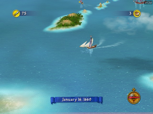 Image in-game du jeu Sid Meier's Pirates! sur Microsoft Xbox