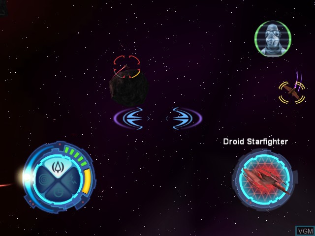 Image in-game du jeu Star Wars - Jedi Starfighter sur Microsoft Xbox