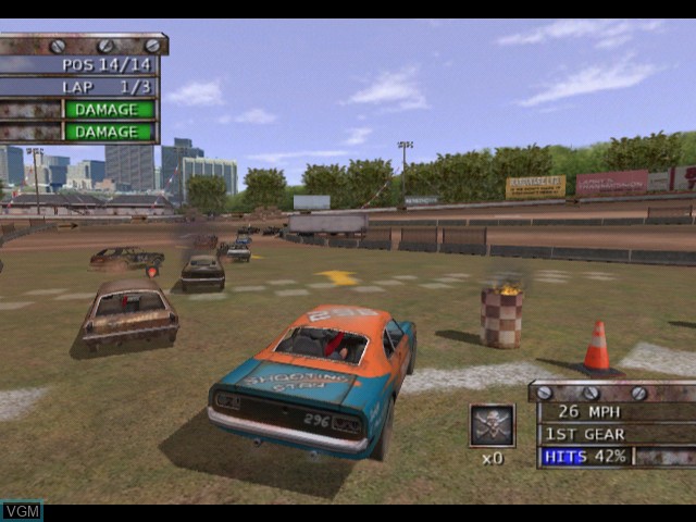 Image in-game du jeu Test Drive - Eve of Destruction sur Microsoft Xbox