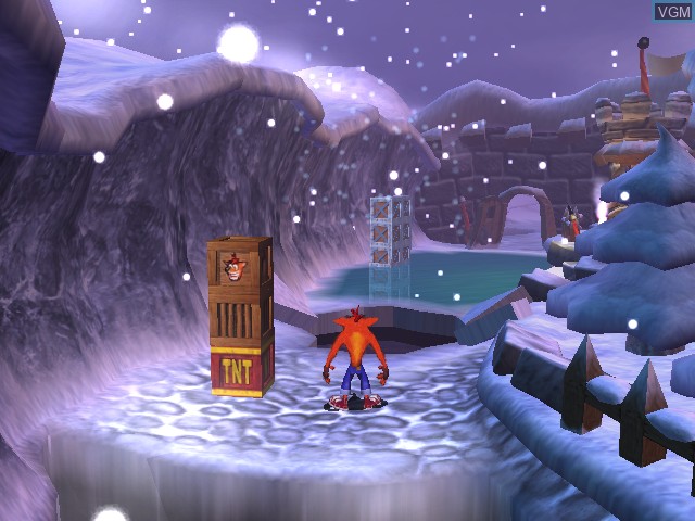 Image in-game du jeu Crash Bandicoot - The Wrath of Cortex sur Microsoft Xbox