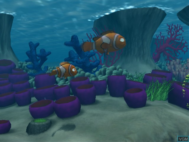Image in-game du jeu Finding Nemo sur Microsoft Xbox
