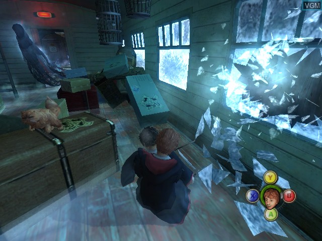 Image in-game du jeu Harry Potter and the Prisoner of Azkaban sur Microsoft Xbox
