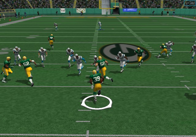 Image in-game du jeu NFL 2K3 sur Microsoft Xbox