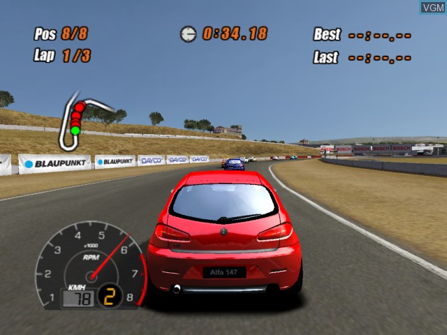 Image in-game du jeu S.C.A.R. - Squadra Corse Alfa Romeo sur Microsoft Xbox