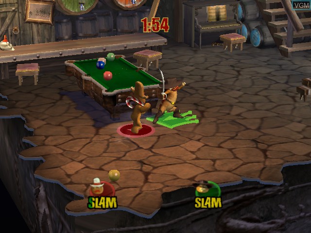 Image in-game du jeu Shrek SuperSlam sur Microsoft Xbox