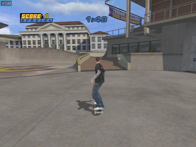 Image in-game du jeu Tony Hawk's Pro Skater 4 sur Microsoft Xbox